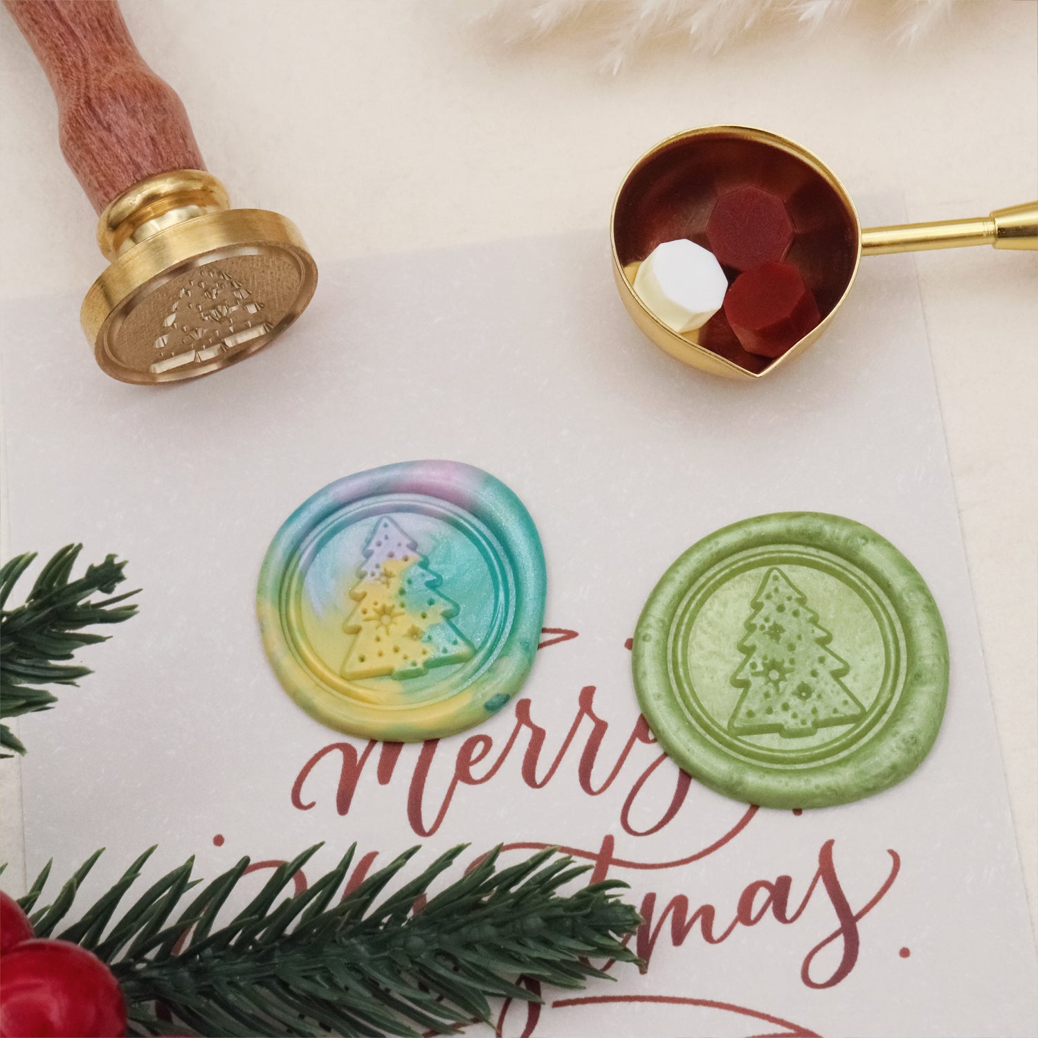 Stamprints Christmas Wax Seal Stamp 4