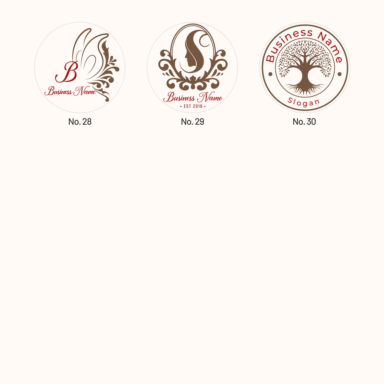 Custom Logo Wax Seal Stamp (30 Designs) LOGO-04