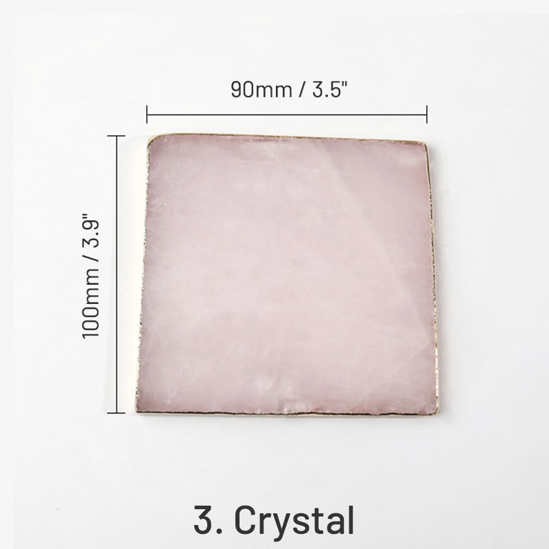 Almofada de Desmoldagem para Carimbo de Sinete de Lacre de Ágata Cristal sku-3