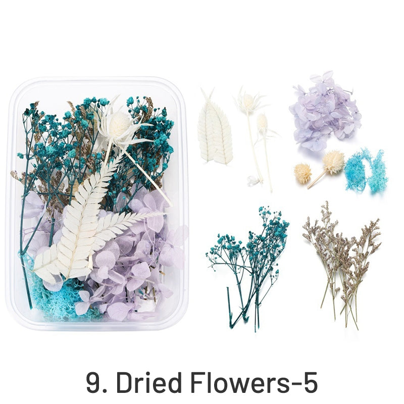 Flores Secas Preservadas Decorativas em Caixa sku-9