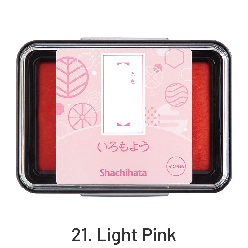 Almofada de Carimbo de Tinta Pigmentada a Óleo para Carimbo de Borracha Japan Shachihata sku-21