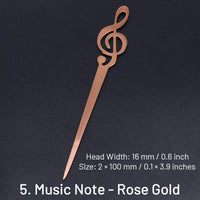 5. Nota Musical - Ouro Rosa
