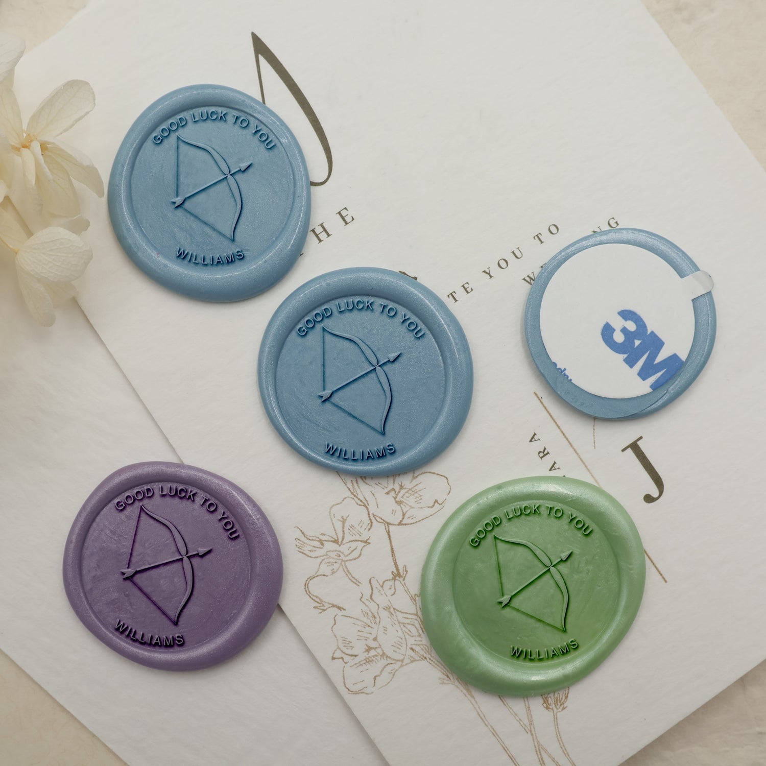 Custom Archery Name Wax Seal Stamp - Stamprints2