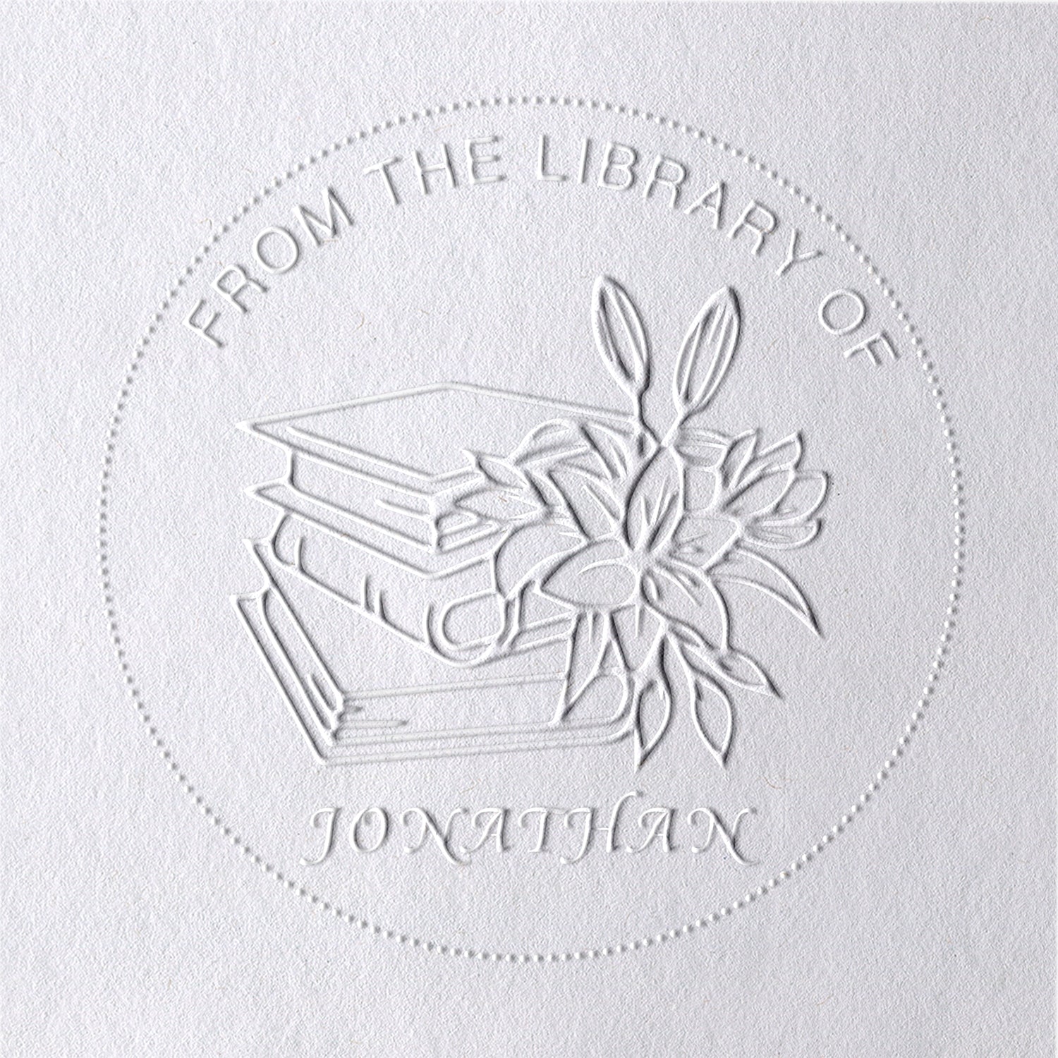 Chancela de Livro de Plantas Personalizada Chancela de Livro de Plantas Personalizada3-11