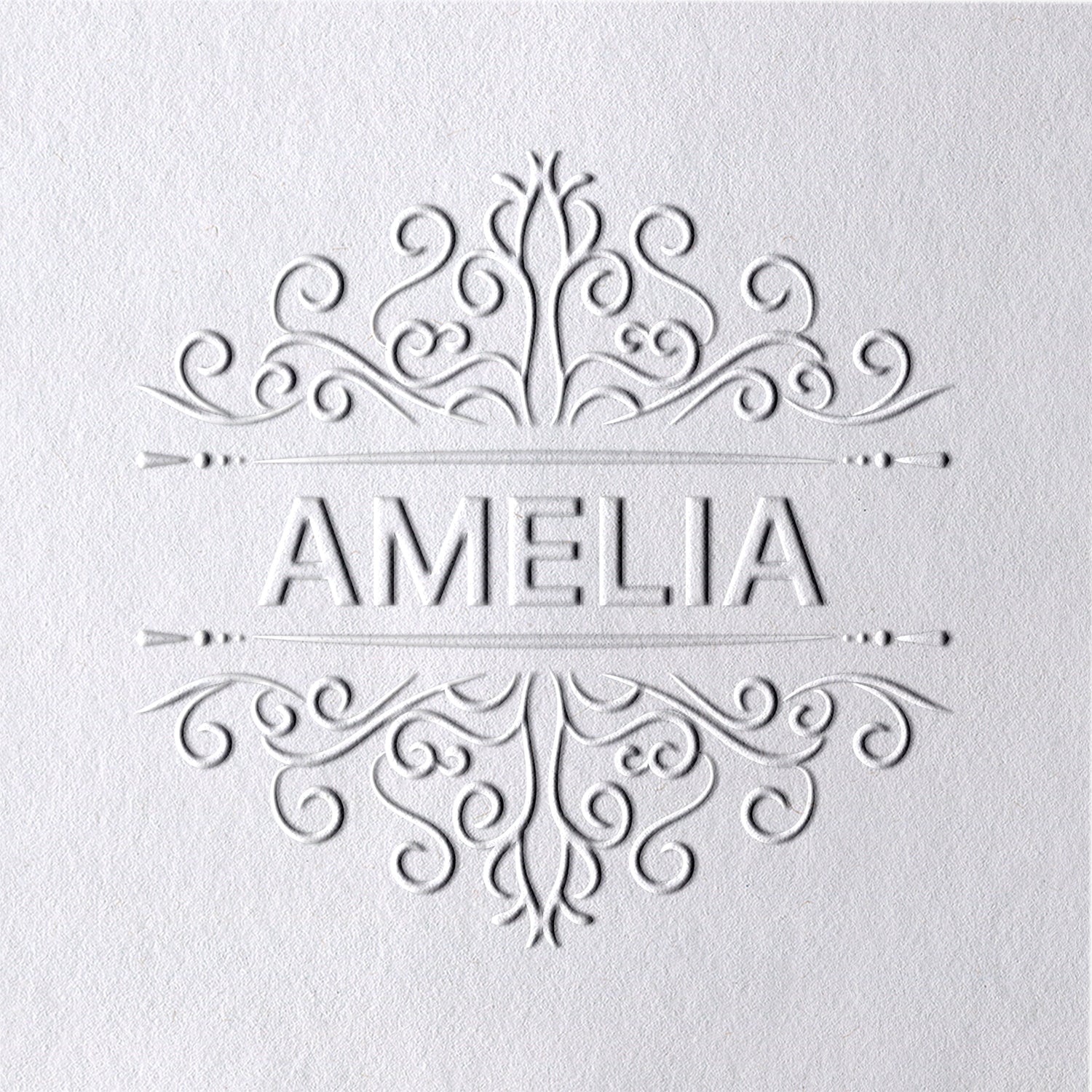 Chancela de Nome Personalizado - Estilo 18 181