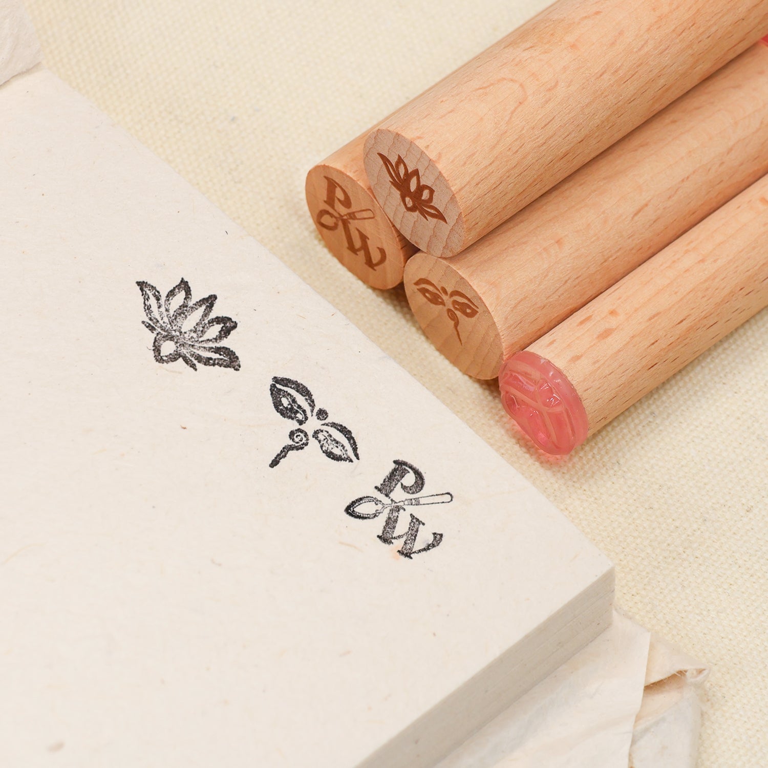 Mini Carimbo de Borracha Personalizado 5