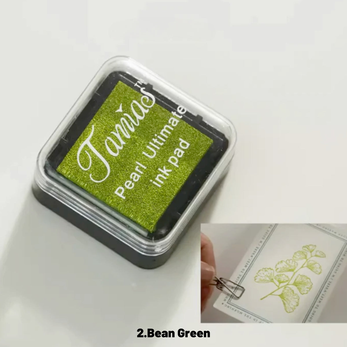 Almofada de Carimbo Perolado Mini Retro (8 Cores) 6