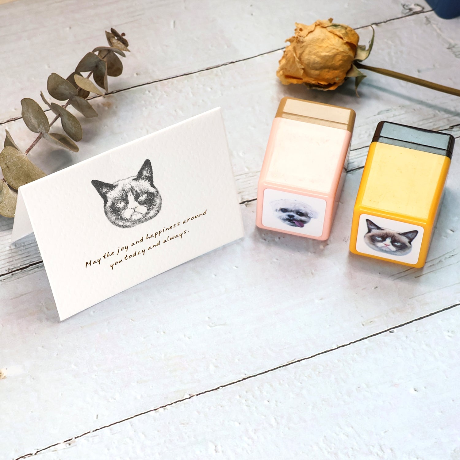 Carimbo de Retrato de Cabeça de Animal de Estimação Personalizado, Carimbo Personalizado de Gato e Cão a Partir de Foto, Carimbo Personalizado para Trabalhos, Carimbo para Crianças, Presente do Dia dos Namorados 14