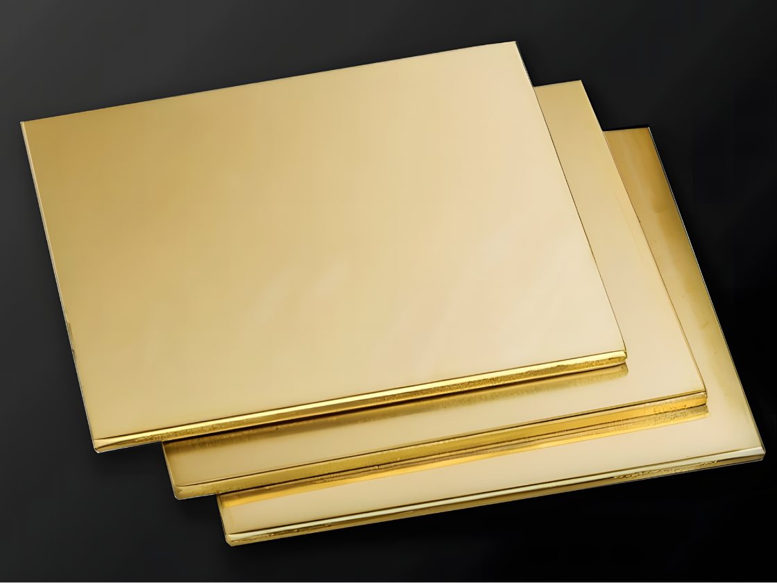 Custom Extra-large And Extra-thick Brass Ice Cube Plate brass brick
