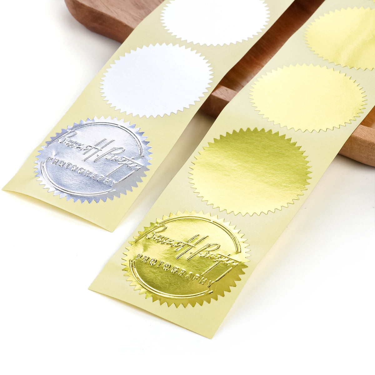 etiqueta autocolante personalizada para chancela